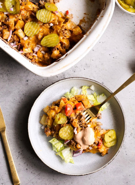 Cheeseburger Casserole Bowl