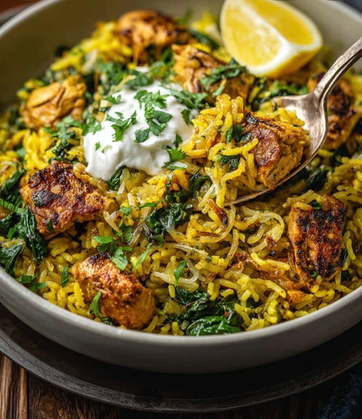 Anti-Inflammatory Tumeric Chicken & Rice