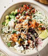 Shrimp Burrito Bowls