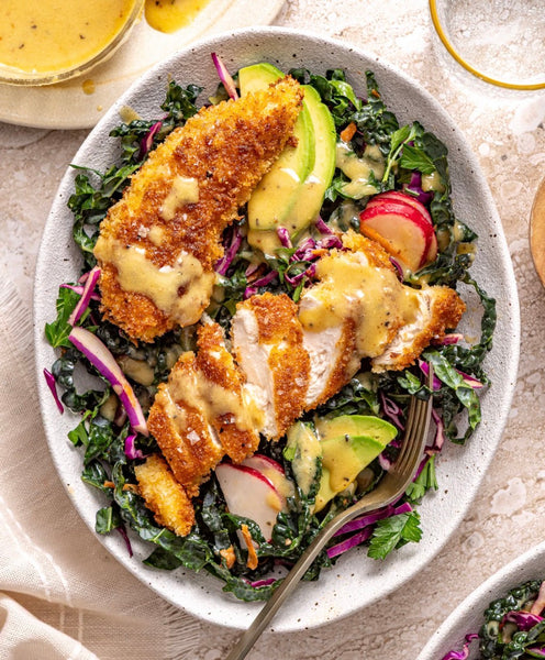 Honey Mustard Chicken Crunch Salad