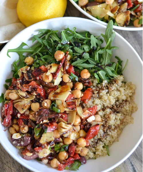 Mediterranean Chickpea Glow Bowl